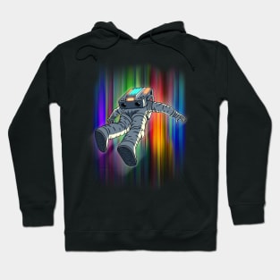 Astronaut Floating in Space Hoodie